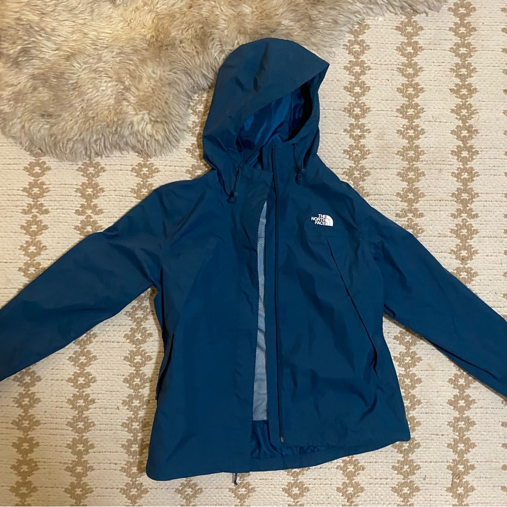 The North Face Teal Hooded Jacket